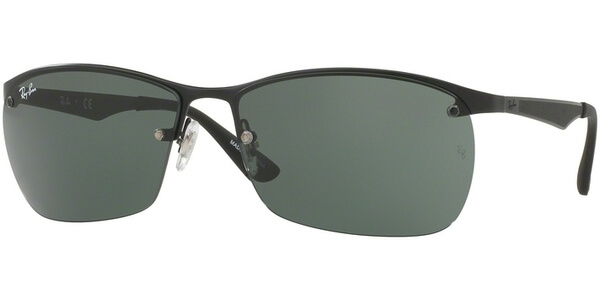 Sluneční brýle Ray-Ban® model 3550, barva obruby černá mat, čočka zelená, kód barevné varianty 00671. 