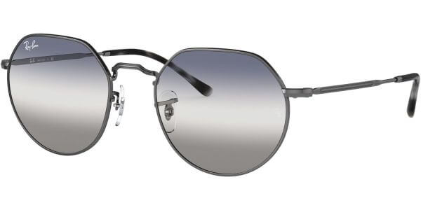 Sluneční brýle Ray-Ban® model 3565, barva obruby šedá lesk, čočka modrá gradál, kód barevné varianty 004GF. 