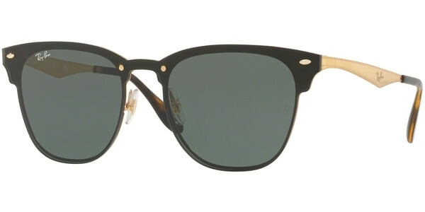 Sluneční brýle Ray-Ban® model 3576N, barva obruby zlatá lesk, čočka zelená, kód barevné varianty 04371. 