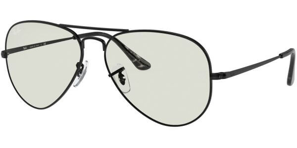 Sluneční brýle Ray-Ban® model 3689, barva obruby černá lesk, čočka čirá, kód barevné varianty 9148BF. 