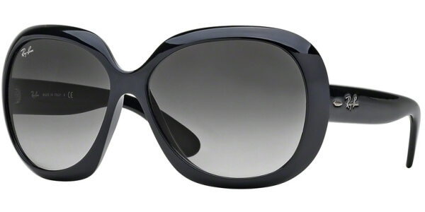 Sluneční brýle Ray-Ban® model 4098, barva obruby černá lesk, čočka šedá gradál, kód barevné varianty 6018G. 