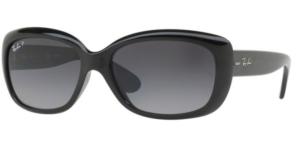 Sluneční brýle Ray-Ban® model 4101, barva obruby černá lesk, čočka šedá gradál polarizovaná, kód barevné varianty 601T3. 