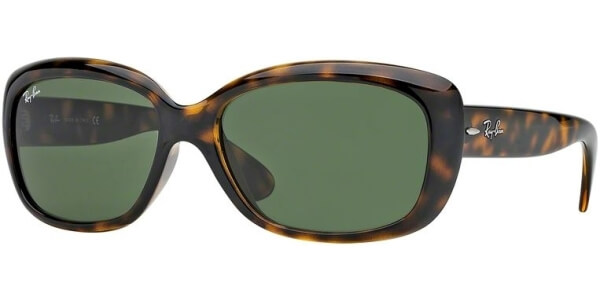 Sluneční brýle Ray-Ban® model 4101, barva obruby hnědá lesk, čočka zelená, kód barevné varianty 710. 