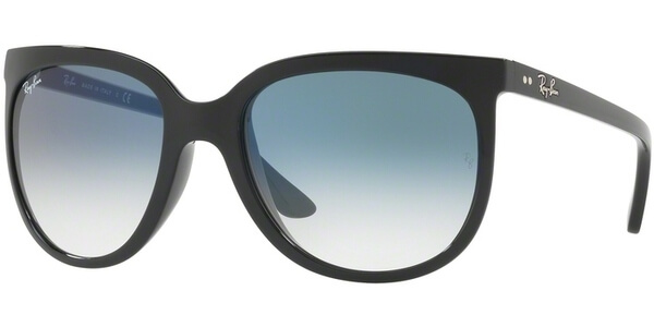 Sluneční brýle Ray-Ban® model 4126, barva obruby černá lesk, čočka tyrkysová gradál, kód barevné varianty 6013F. 