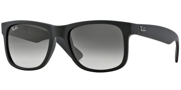 Sluneční brýle Ray-Ban® model 4165, barva obruby černá mat, čočka šedá gradál, kód barevné varianty 6018G. 