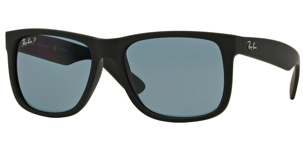 Sluneční brýle Ray-Ban® model 4165, barva obruby černá mat, čočka modrá polarizovaná, kód barevné varianty 6222V. 