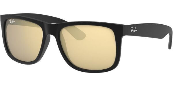 Sluneční brýle Ray-Ban® model 4165, barva obruby černá mat, čočka zlatá zrcadlo, kód barevné varianty 6225A. 