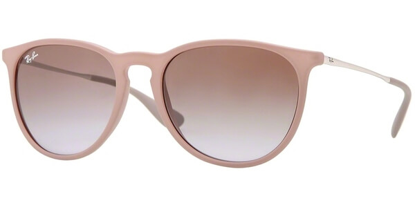 Sluneční brýle Ray-Ban® model 4171, barva obruby béžová mat stříbrná, čočka hnědá gradál, kód barevné varianty 600068. 