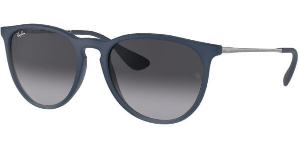 Sluneční brýle Ray-Ban® model 4171, barva obruby modrá mat šedá, čočka šedá gradál, kód barevné varianty 60028G. 