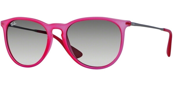 Sluneční brýle Ray-Ban® model 4171, barva obruby růžová mat stříbrná, čočka šedá gradál, kód barevné varianty 602711. 