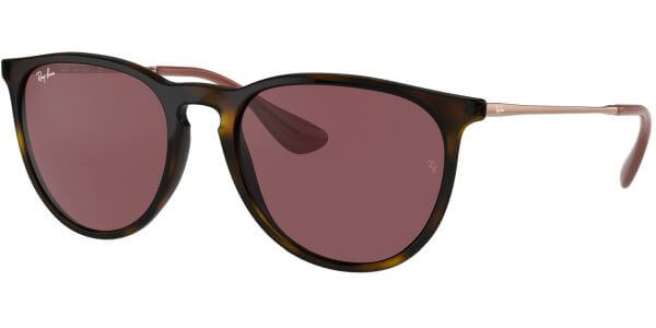 Sluneční brýle Ray-Ban® model 4171, barva obruby hnědá lesk bronzová, čočka fialová, kód barevné varianty 639175. 