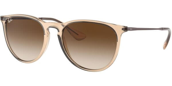 Sluneční brýle Ray-Ban® model 4171, barva obruby béžová lesk čirá, čočka hnědá gradál, kód barevné varianty 651413. 