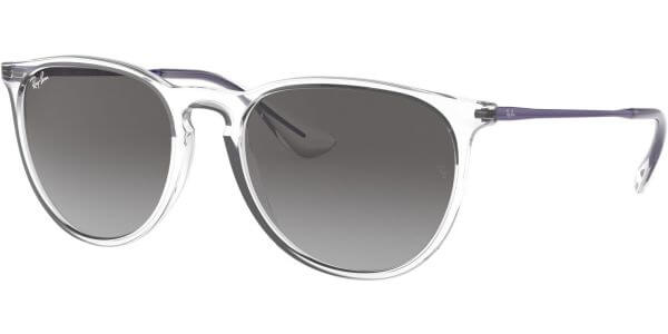 Sluneční brýle Ray-Ban® model 4171, barva obruby čirá lesk fialová, čočka šedá gradál, kód barevné varianty 651611. 
