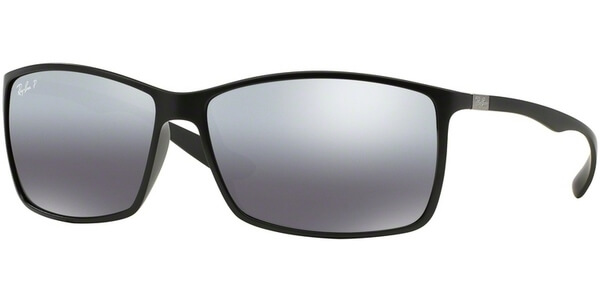 Sluneční brýle Ray-Ban® model 4179, barva obruby černá mat, čočka stříbná zrcadlo polarizovaná, kód barevné varianty 601S82. 