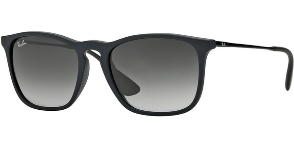 Sluneční brýle Ray-Ban® model 4187, barva obruby černá mat, čočka šedá gradál, kód barevné varianty 6228G. 