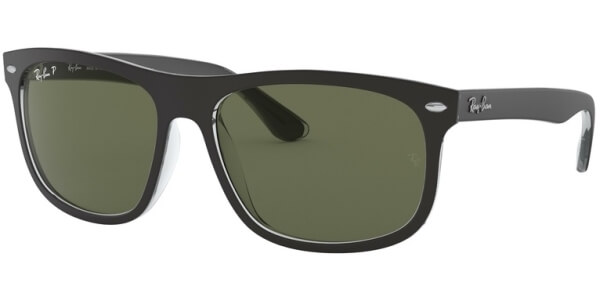 Sluneční brýle Ray-Ban® model 4226, barva obruby černá mat čitá, čočka zelená polarizovaná, kód barevné varianty 60529A. 