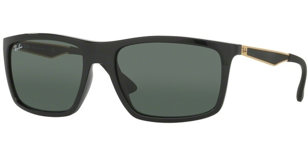 Sluneční brýle Ray-Ban® model 4228, barva obruby černá lesk zlatá, čočka zelená, kód barevné varianty 622771. 