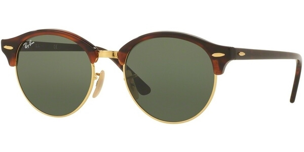 Sluneční brýle Ray-Ban® model 4246, barva obruby hnědá lesk, čočka zelená, kód barevné varianty 990. 