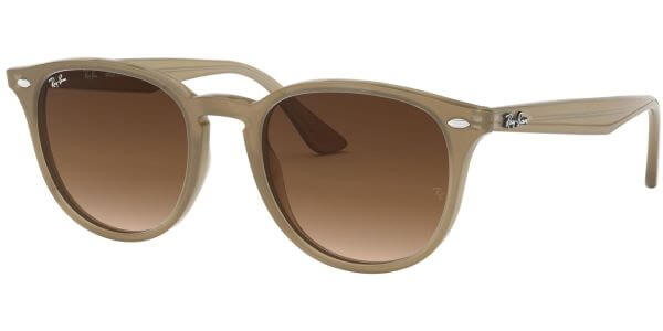 Sluneční brýle Ray-Ban® model 4259, barva obruby béžová lesk, čočka hnědá gradál, kód barevné varianty 616613. 