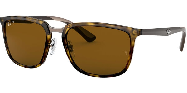 Sluneční brýle Ray-Ban® model 4303, barva obruby hnědá lesk, čočka hnědá, kód barevné varianty 71083. 