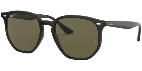 Sluneční brýle Ray-Ban® model 4306, barva obruby černá lesk, čočka zelená polarizovaná, kód barevné varianty 6019A. 