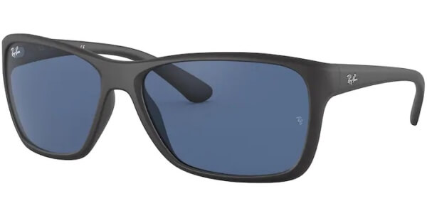 Sluneční brýle Ray-Ban® model 4331, barva obruby černá mat, čočka modrá, kód barevné varianty 601S80. 
