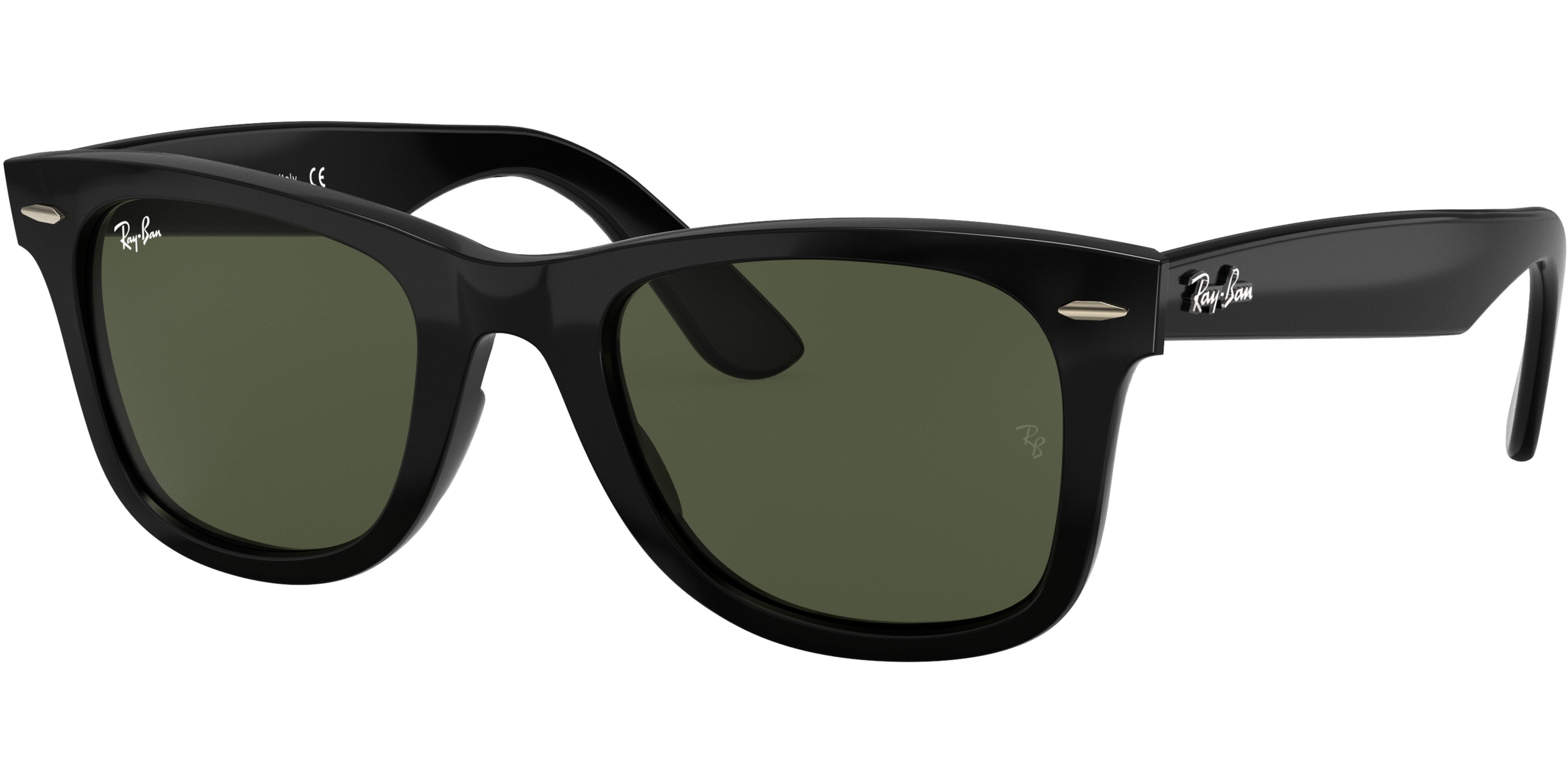 Sluneční brýle Ray-Ban® model 4340, barva obruby černá lesk, čočka zelená, kód barevné varianty 601. 