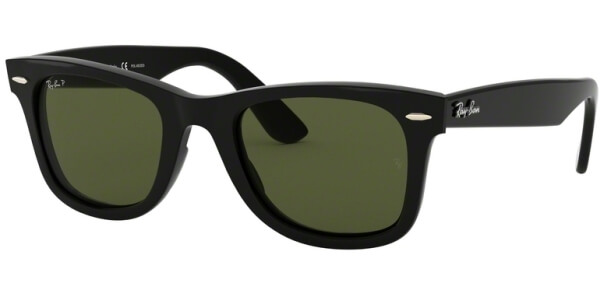 Sluneční brýle Ray-Ban® model 4340, barva obruby černá lesk, čočka zelená polarizovaná, kód barevné varianty 60158. 