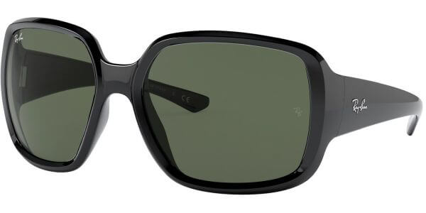 Sluneční brýle Ray-Ban® model 4347, barva obruby černá lesk, čočka zelená, kód barevné varianty 60171. 