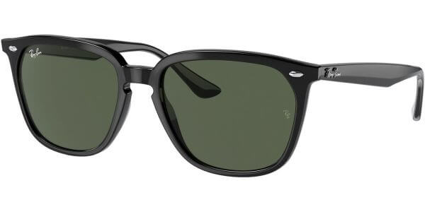 Sluneční brýle Ray-Ban® model 4362, barva obruby černá lesk, čočka zelená, kód barevné varianty 60171. 