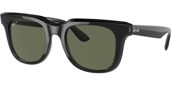 Sluneční brýle Ray-Ban® model 4368, barva obruby černá lesk, čočka zelená polarizovaná, kód barevné varianty 65459A. 