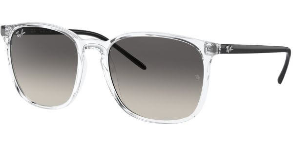 Sluneční brýle Ray-Ban® model 4387, barva obruby čirá lesk černá, čočka šedá gradál, kód barevné varianty 647711. 
