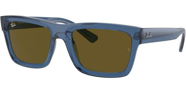 Sluneční brýle Ray-Ban® model 4396, barva obruby modrá lesk čirá, čočka hnědá, kód barevné varianty 668073. 