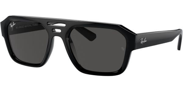 Sluneční brýle Ray-Ban® model 4397, barva obruby černá lesk, čočka šedá, kód barevné varianty 667787. 