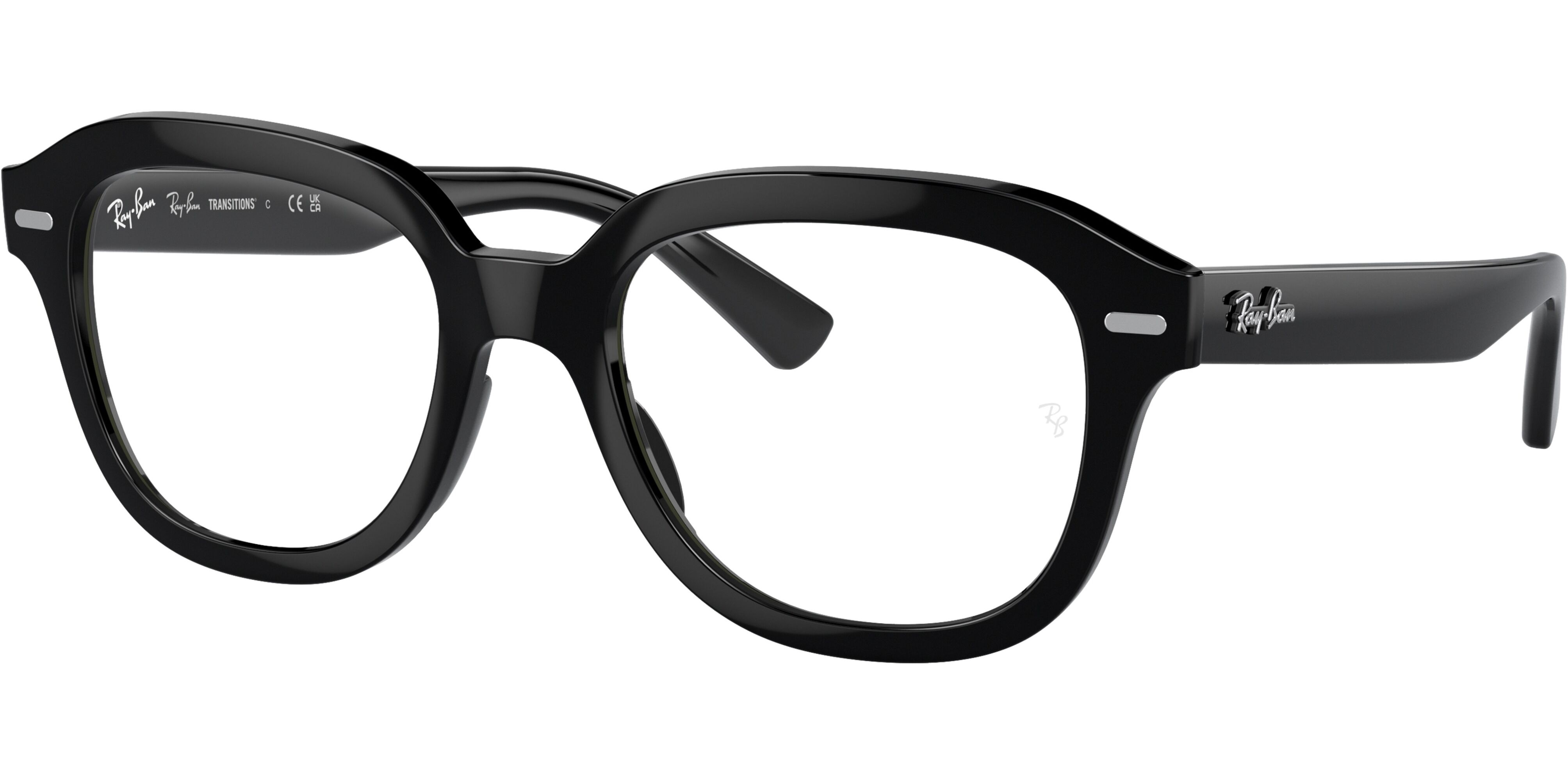 Sluneční brýle Ray-Ban® model 4398, barva obruby černá lesk, čočka šedá, kód barevné varianty 901GH. 