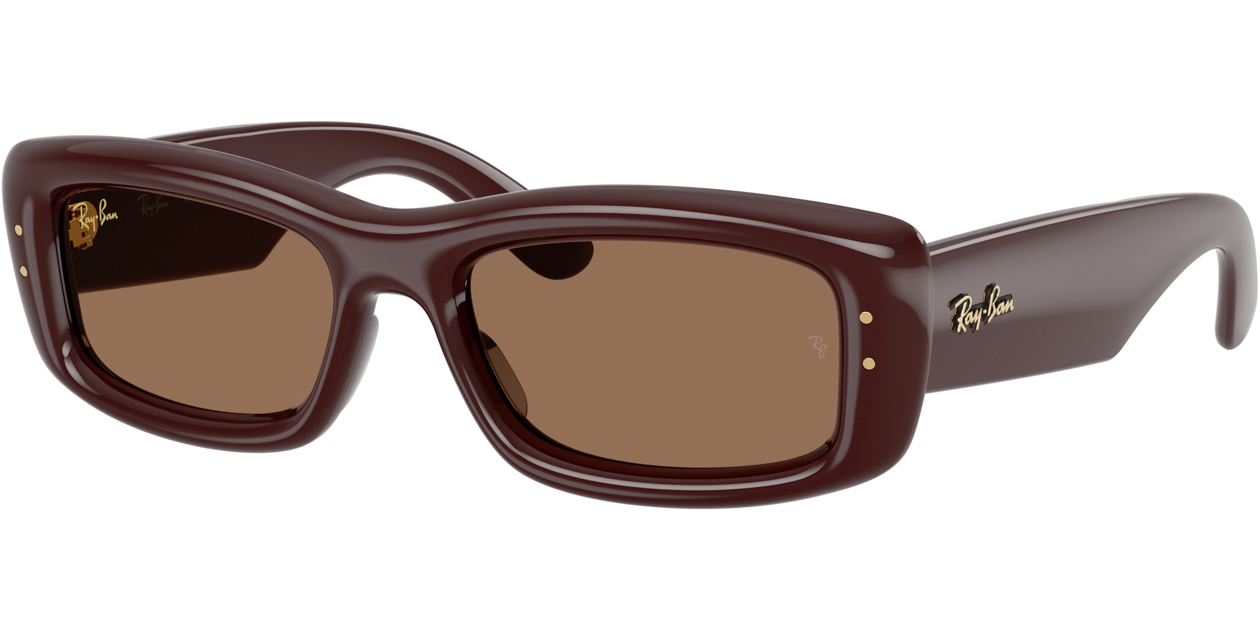 Sluneční brýle Ray-Ban® model 4944, barva obruby hnědá lesk, čočka hnědá, kód barevné varianty 687773. 