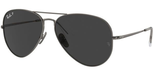 Sluneční brýle Ray-Ban® model 8089, barva obruby šedá lesk, čočka šedá polarizovaná, kód barevné varianty 16548. 