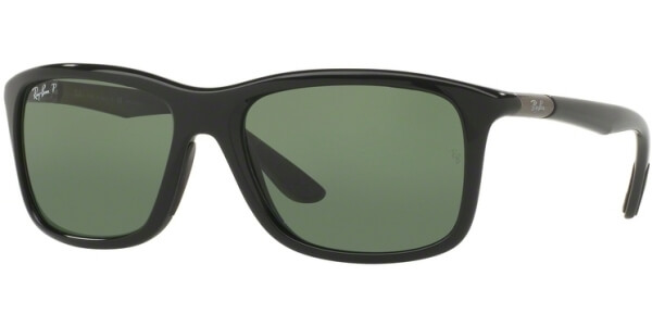 Sluneční brýle Ray-Ban® model 8352, barva obruby černá lesk, čočka zelená polarizovaná, kód barevné varianty 62199A. 