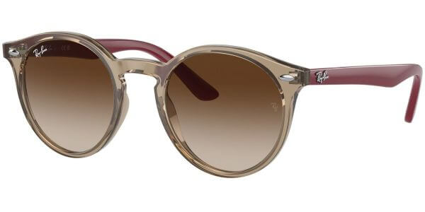 Sluneční brýle Ray-Ban® model 9064S, barva obruby béžová lesk čirá, čočka hnědá, kód barevné varianty 712313. 