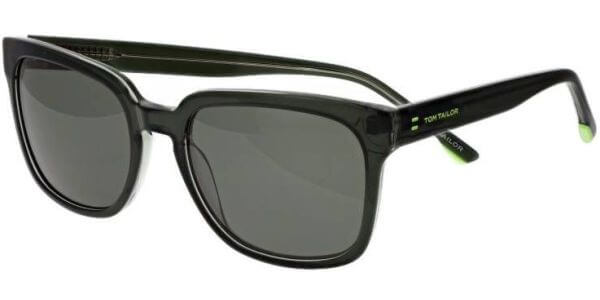 Sluneční brýle Tom Tailor model 63805, barva obruby zelená lesk čirá, čočka zelená, kód barevné varianty 528. 