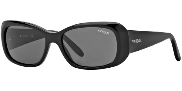 Sluneční brýle Vogue model 2606S, barva obruby černá lesk, čočka šedá, kód barevné varianty W4487. 