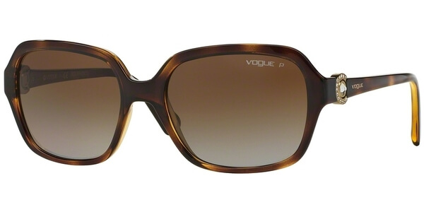 Sluneční brýle Vogue model 2994SB, barva obruby hnědá lesk, čočka hnědá gradál polarizovaná, kód barevné varianty W656T5. 