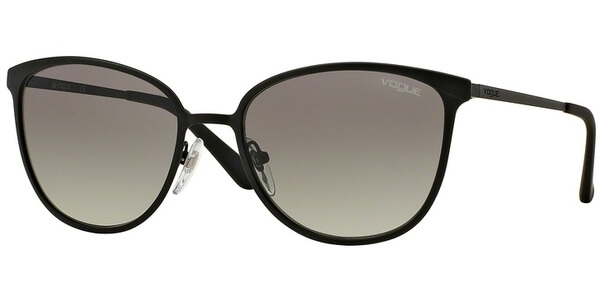 Sluneční brýle Vogue model 4002S, barva obruby černá mat, čočka šedá gradál, kód barevné varianty 352S11. 