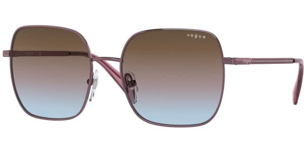 Sluneční brýle Vogue model 4175SB, barva obruby růžová lesk, čočka hnědá gradál, kód barevné varianty 514848. 