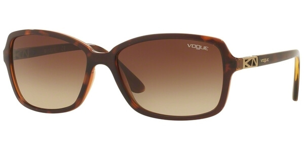 Sluneční brýle Vogue model 5031S, barva obruby hnědá lesk, čočka hnědá gradál, kód barevné varianty 238613. 