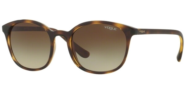 Sluneční brýle Vogue model 5051-S, barva obruby hnědá lesk, čočka hnědá gradál, kód barevné varianty W65613. 