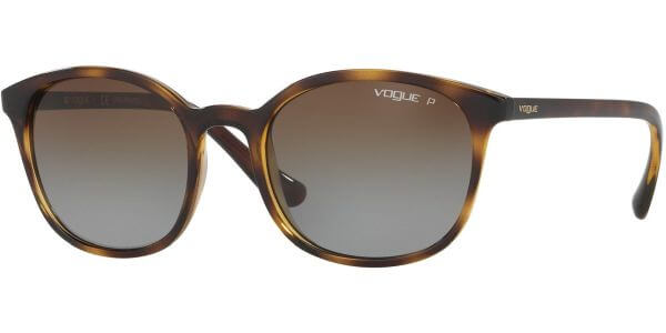 Sluneční brýle Vogue model 5051-S, barva obruby hnědá lesk, čočka hnědá gradál polarizovaná, kód barevné varianty W656T5. 
