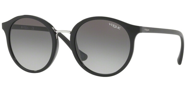 Sluneční brýle Vogue model 5166S, barva obruby černá lesk, čočka šedá gradál, kód barevné varianty W4411. 
