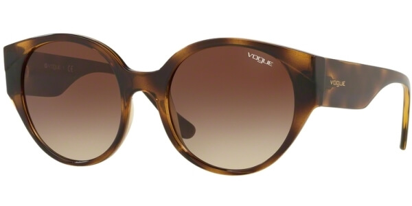 Sluneční brýle Vogue model 5245S, barva obruby hnědá lesk 1, čočka hnědá gradál, kód barevné varianty W65613. 