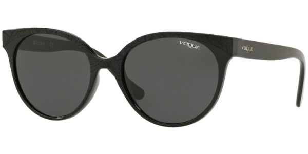 Sluneční brýle Vogue model 5246S, barva obruby černá lesk, čočka šedá, kód barevné varianty W4487. 